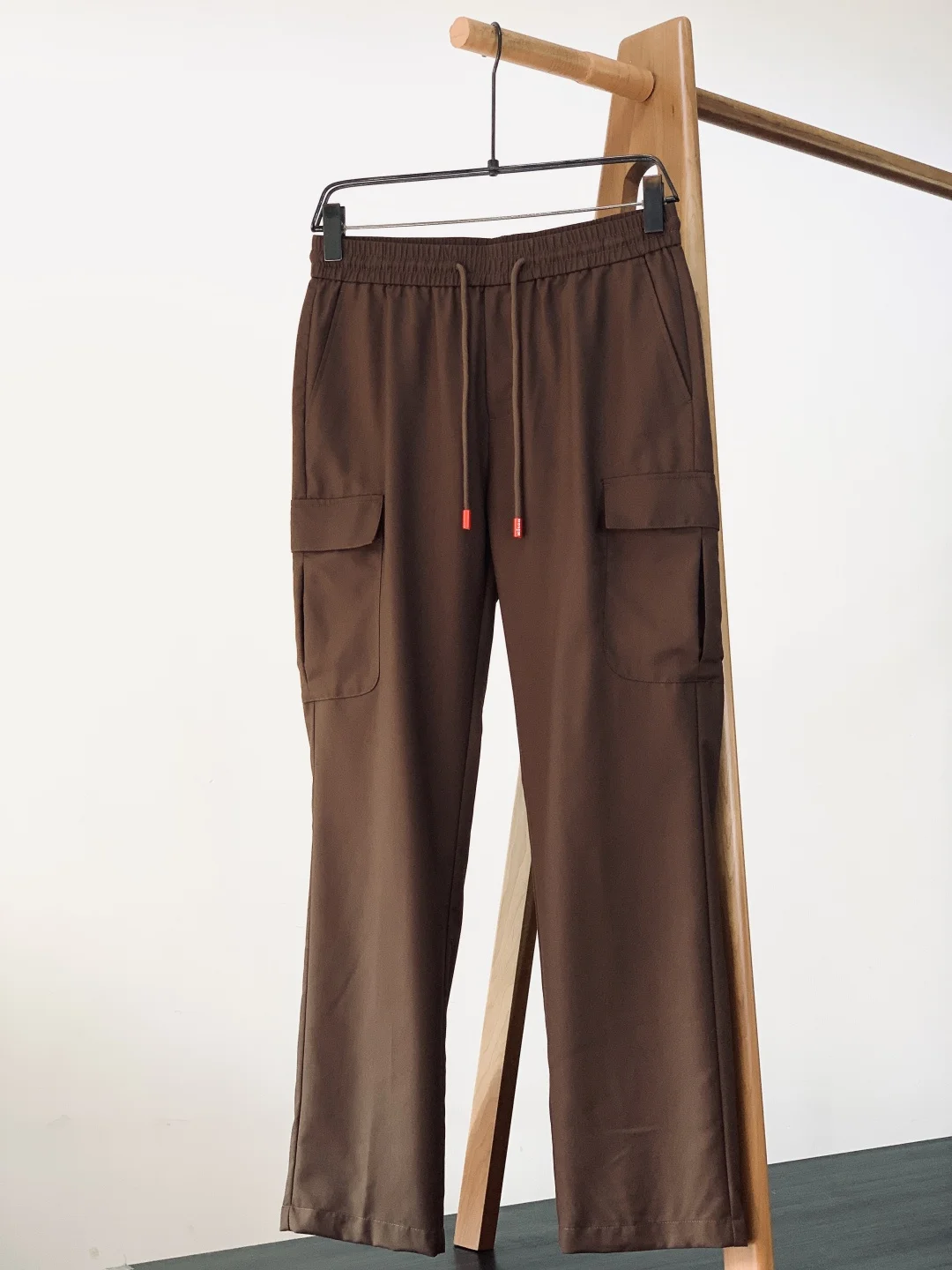 

SIJITONGDA 2026 Men's New Boutique Casual Pants, Drawstring Waist+Contrast Rope Head Size M-3XL