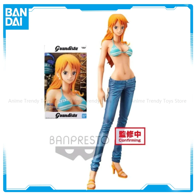 

In Stock BANDAI BANPRESTO Original One Piece ROS Grandista Nami Anime Figure Action Figures Toys Gift WY