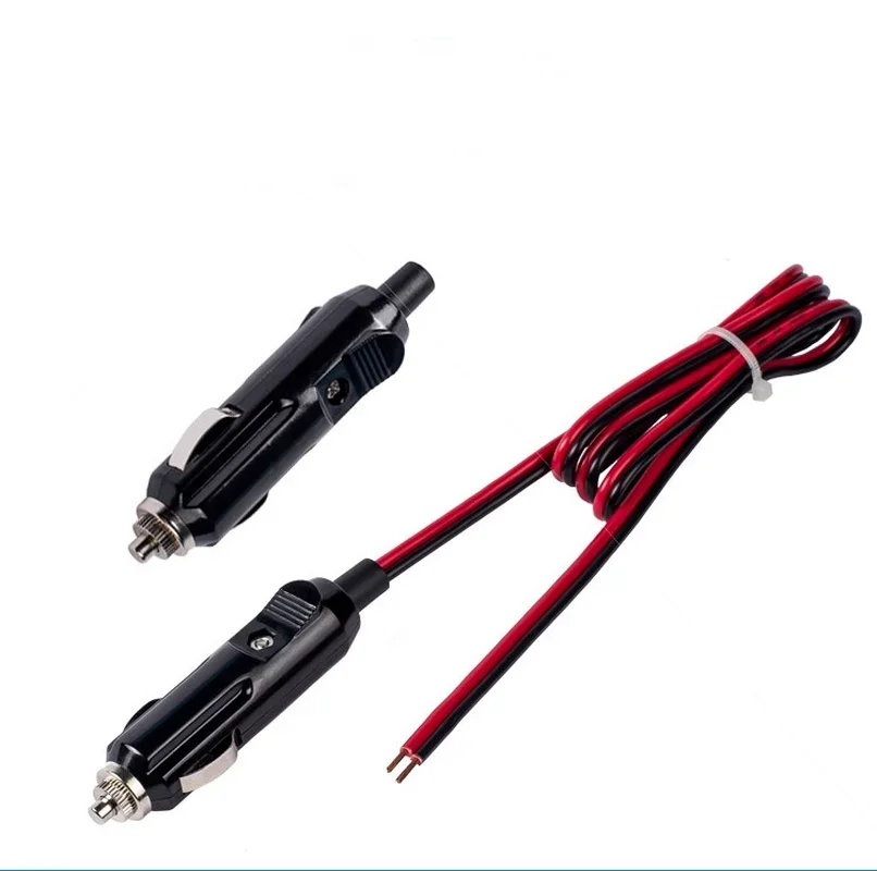 Enchufe convertidor de enchufe para encendedor de cigarrillos de 12V y 24V, accesorio de plástico y Metal de alta resistencia al calor, 0,3 metros