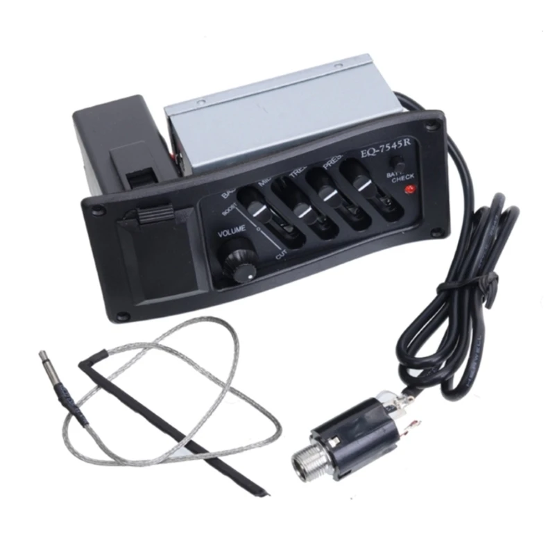 

Guitar Equalizers Piezo Pickup Digital Tuner Amplifier with Tuner Guitar Part