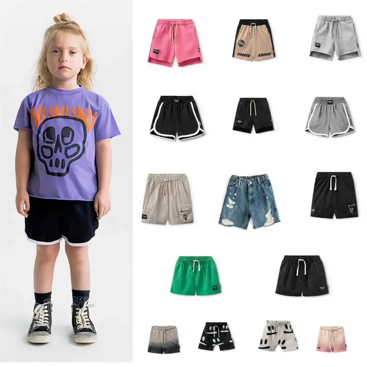 Voorverkopende Kinderkleding Voor De 2024 Zomershorts