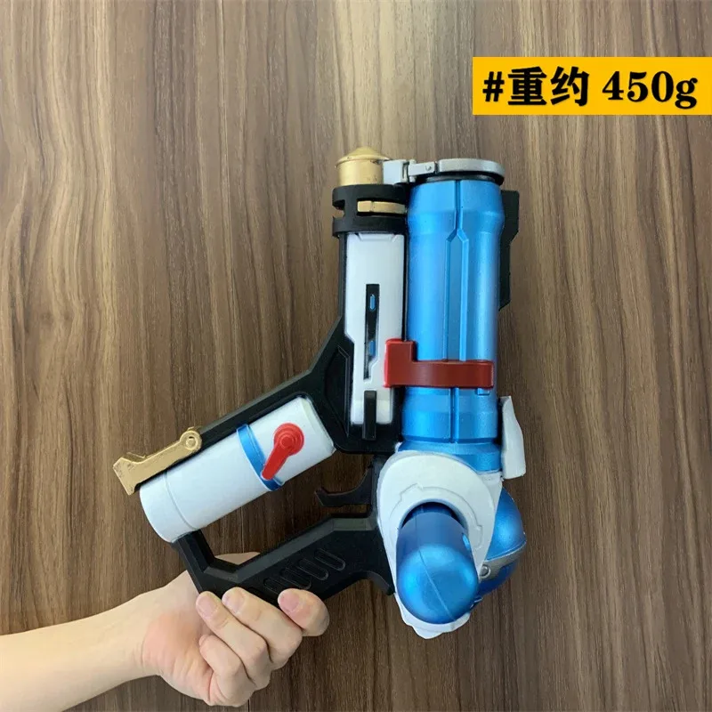 AIAI 2025Kawaii Cos Prop Gun Polar Bear LongSleeved Cute Pajamas Costumes Clothing Game Kawaii Mei Overwatch Cosplay view 3