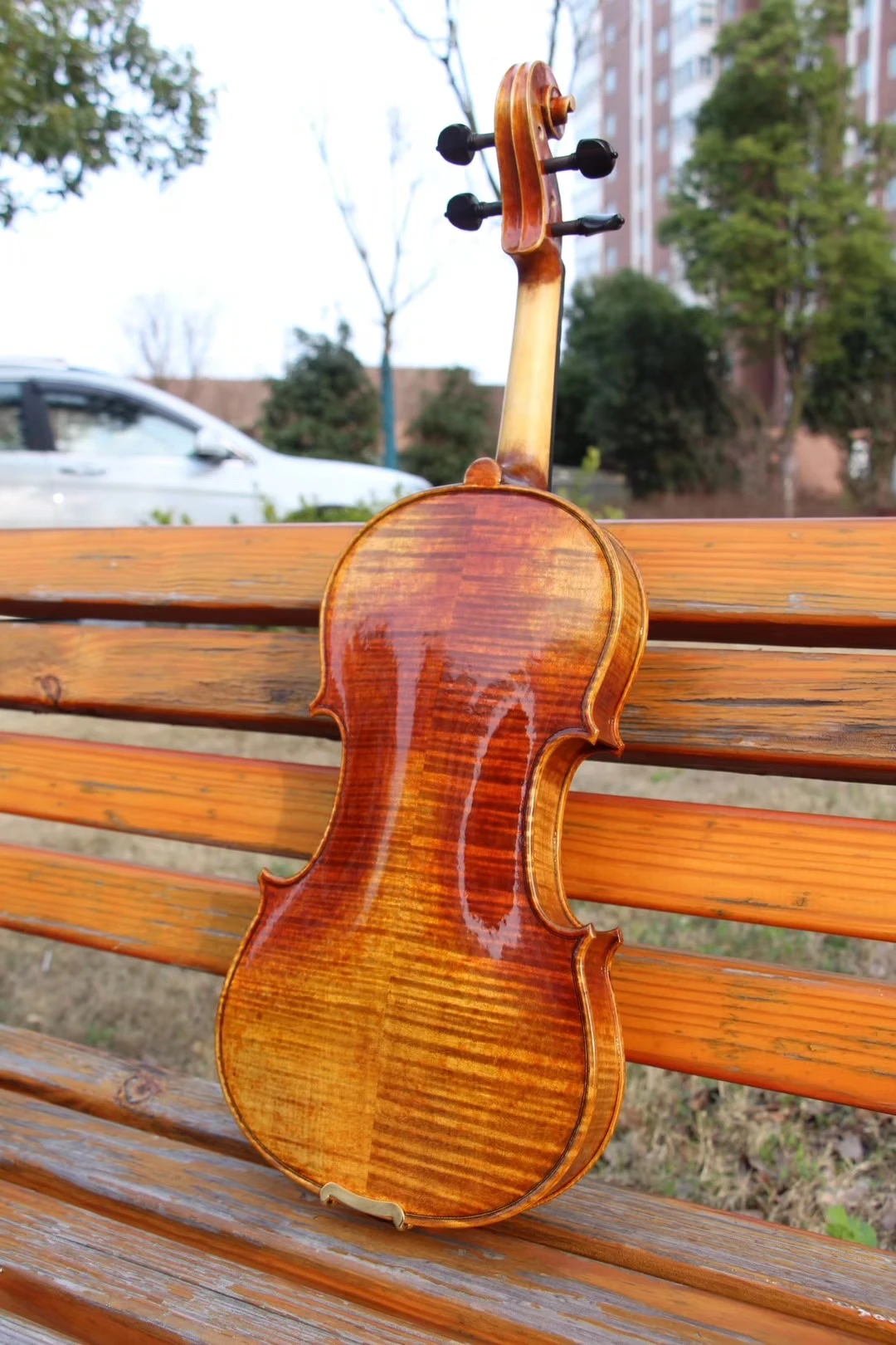 

High-end handmade Italian vintage oily varnish 4/4 1/4 Violin Antonio Stradivari violino Musical Instruments brazilian bow