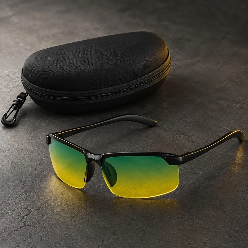 Night Vision Driving Glasses Help Improve Visual Comfort During Nighttime and Low Light Environments for Cycling and Outdoor Use