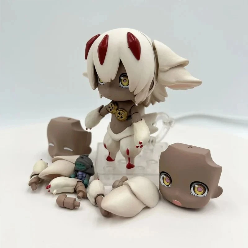 Made in Abyss Prushka Faputa Figurine d'action anime de 10 cm – Poupée jouet à collectionner parfaite pour les fans de cadeaux de Noël de 1888 #   1959 #