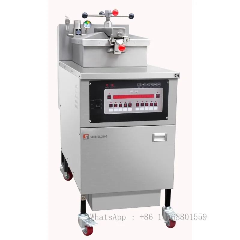 Commercial Electric Programing Pressure Fryer KFC Broaster Chicken Pressure Fryer With Oil Filter