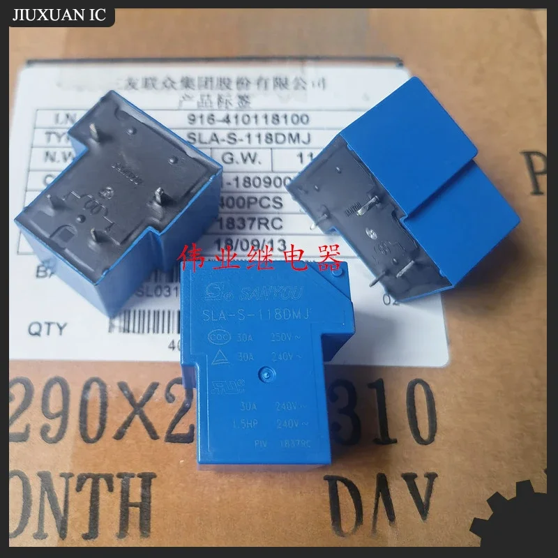 （Brand-new）1pcs/lot 100% original genuine relay:SLA-S-118DMJ 18V 4pins 30A