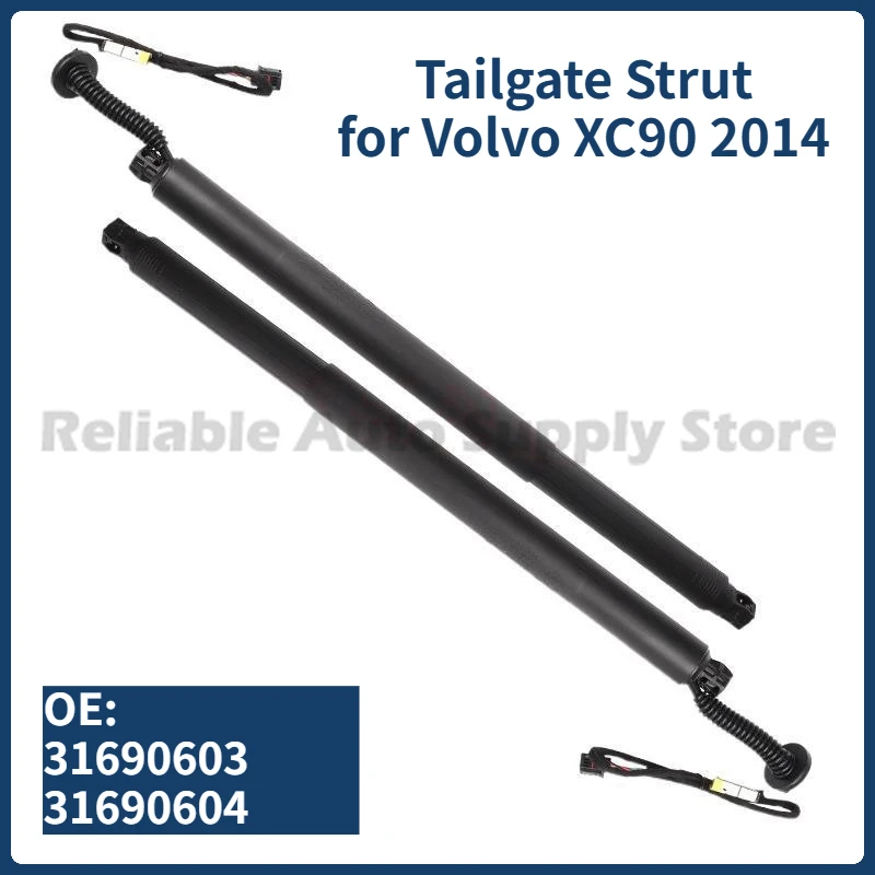 

1 Pair of Tailgate Strut OE 31690603 31690604 Car Trunk Electric Tailgate Lift Support Rod for Volvo XC90 2014