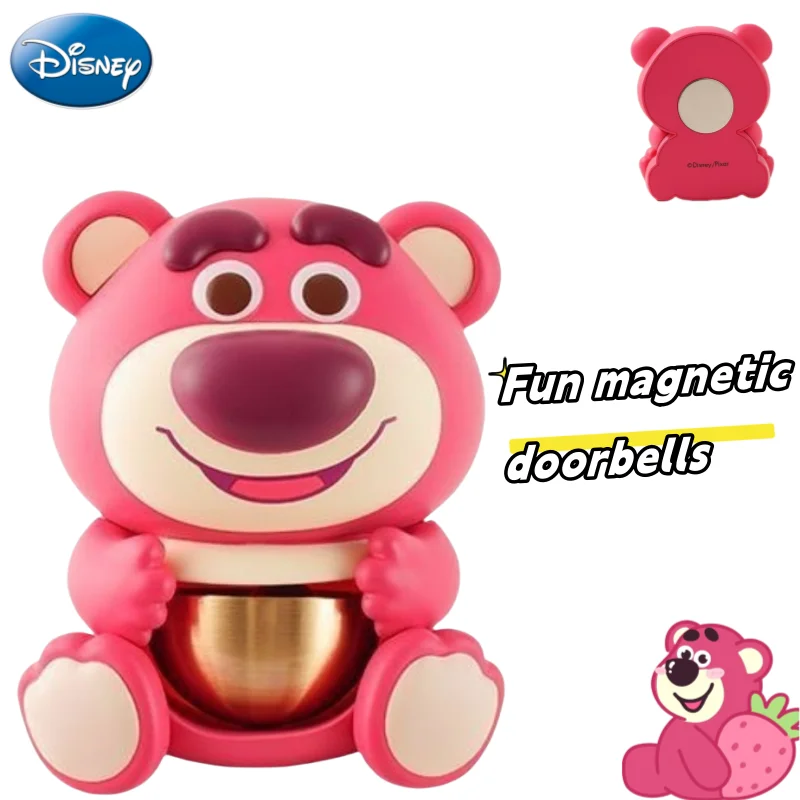 

Disney Toy Story Lotso Anime Peripherals Creative Cartoon Cute Furniture High Value Magnetic Decoration Doorbell Birthday Gifts