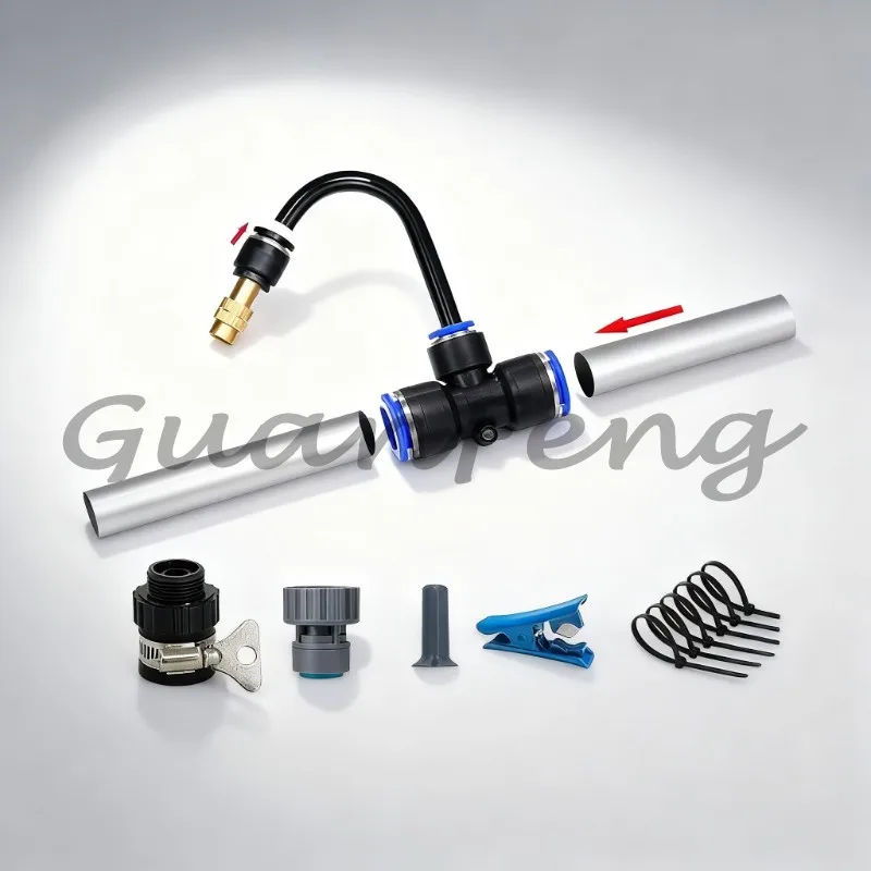15PCS Nozzles Water Misting Drip Irrigation Kit, High‑Quality Spray Watering System for Garden Agricultural Plant Irrigation