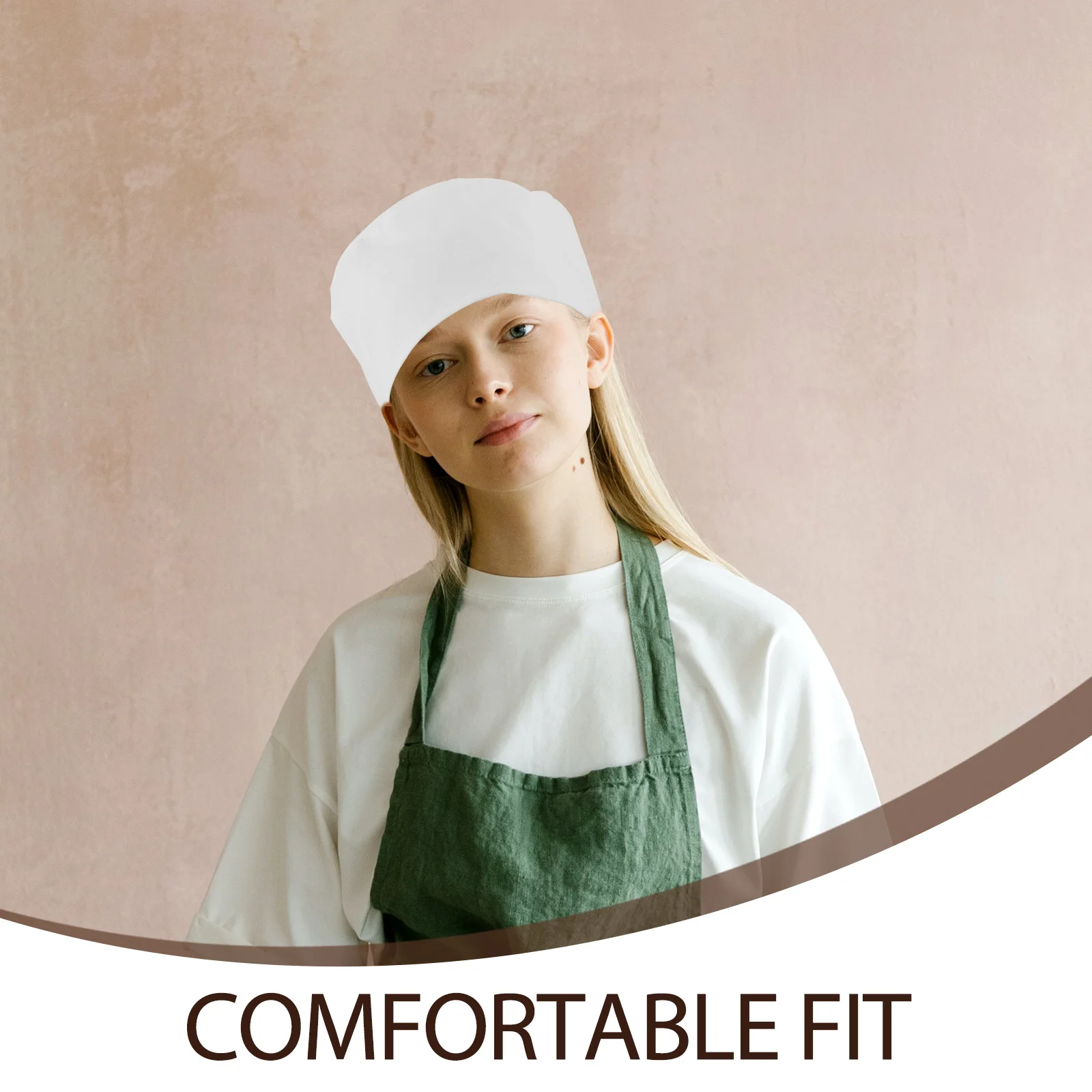 Work Hat Kitchen Working Chef Hats for Men Serving Service Cap Dust-proof Caps Cotton Women