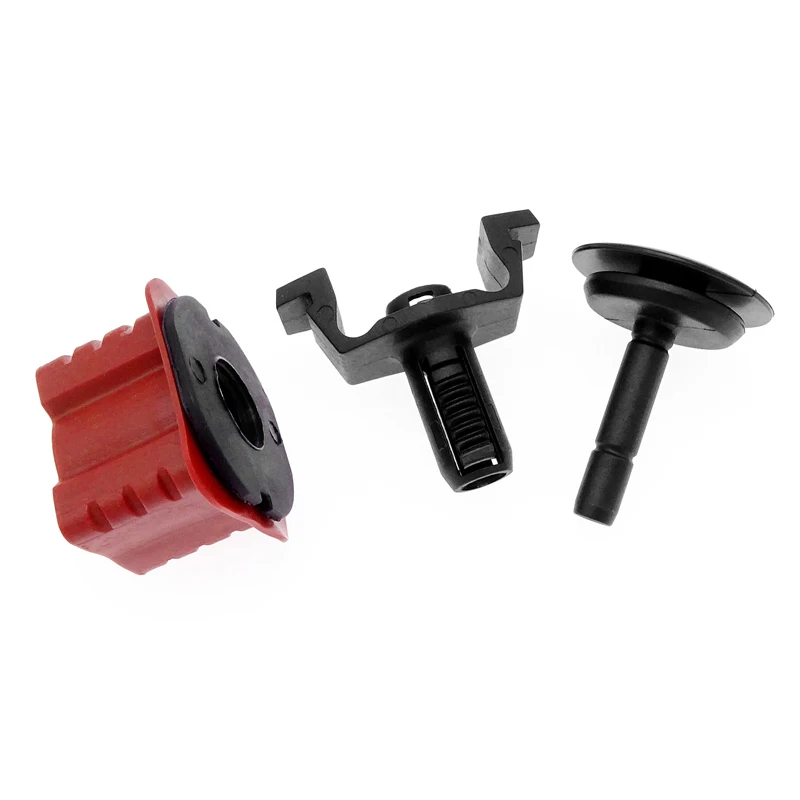 1 Pcs Schwarz + Rot Auto Wasser Kühler Oberen Kühler Montieren Pin Auto Zubehör Für MERCEDES-BENZ W204 W207 W211 W212 w216