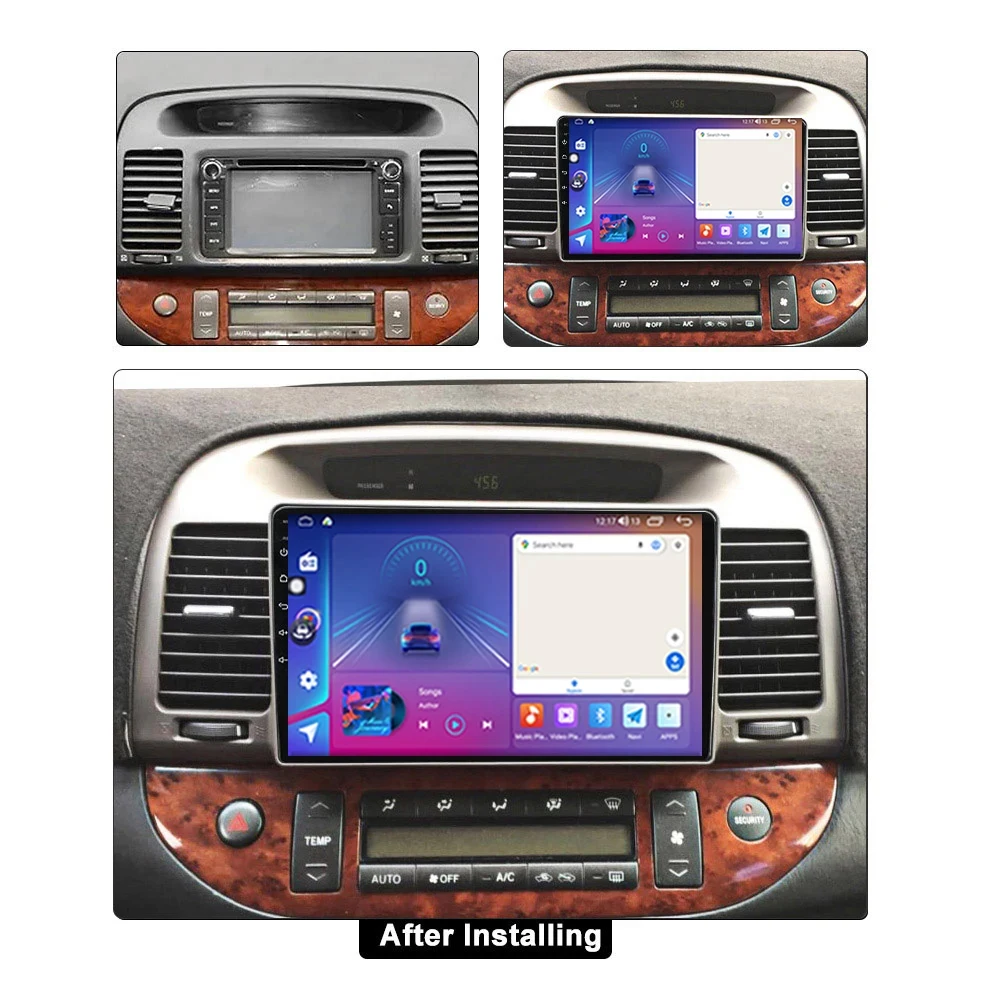 7862C 8G 256G Android 11 4G LTE IPS schermo sistema intelligente per auto per Toyota Camry 5 XV 30 2001 - 2006 Radio Multimedia