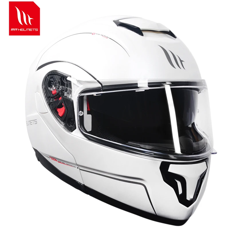 جديد MT الأصلي الوجه حتى خوذات الدرجات البخارية ATOM SV الصلبة للرجال والنساء سباق الدراجات النارية كامل الوجه ECE ABS خوذة #2