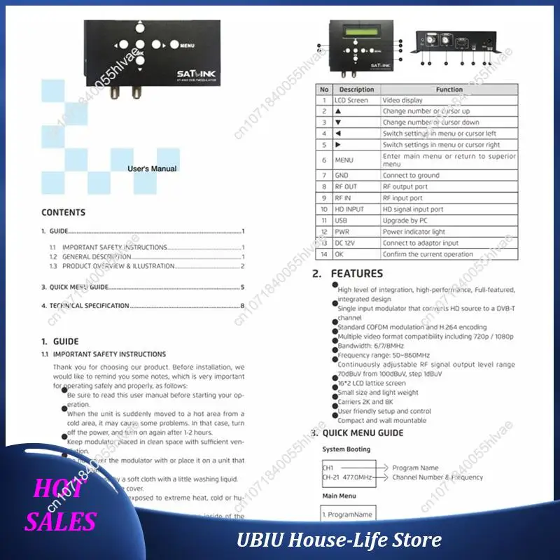 DVB-T Modulator ISD…