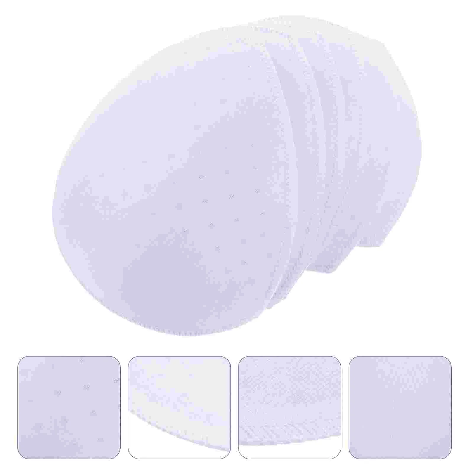 3 Pairs Swimsuit Breast Pad Inserts Bra Sponge Pads White Dress Push Up for Bikini Liners Material Fitness Swimsuits