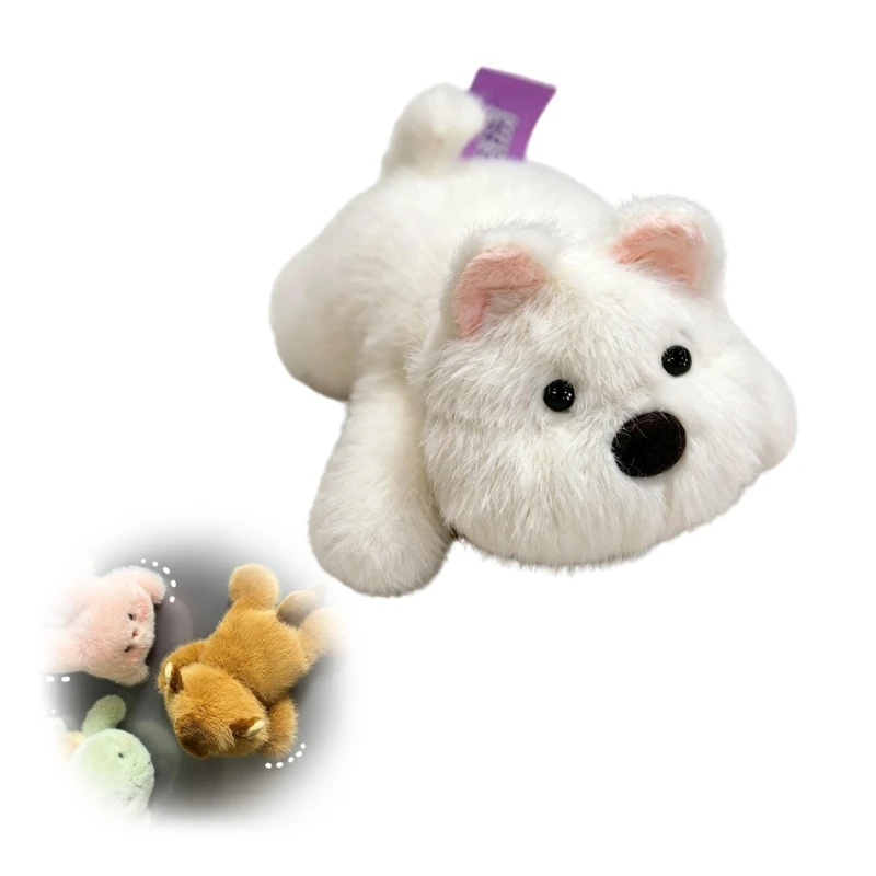 Plush Car Decor,14cm Appealing Stuffed Mammals Ornament for Car Exterior, Engaging Decoration for JOMD