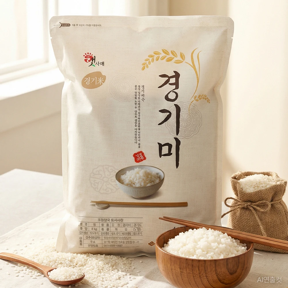 [Directo de la Empresa] Arroz Jingqi de 25 Años de Cosecha, 4 kg