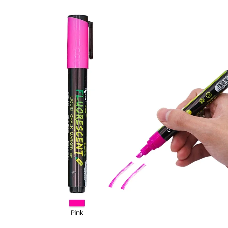 8 Pcs/lot Queen Bee Marker Pen Set 8 Colors Non-Toxic Highlighter Marker Fluorescent Pen Bees Breeding Tool for Beekeeping