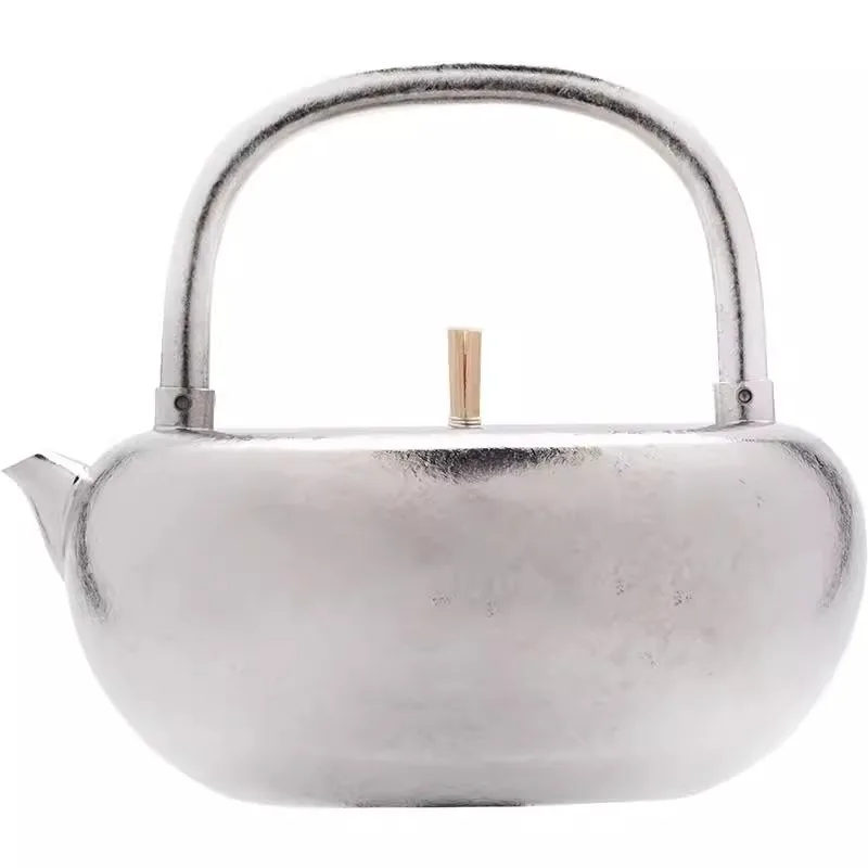 Titanium Ruyi Tiliang Titanium Kettle Pure Titanium Kettle High-end Gongfu Tea Brewing Teapot