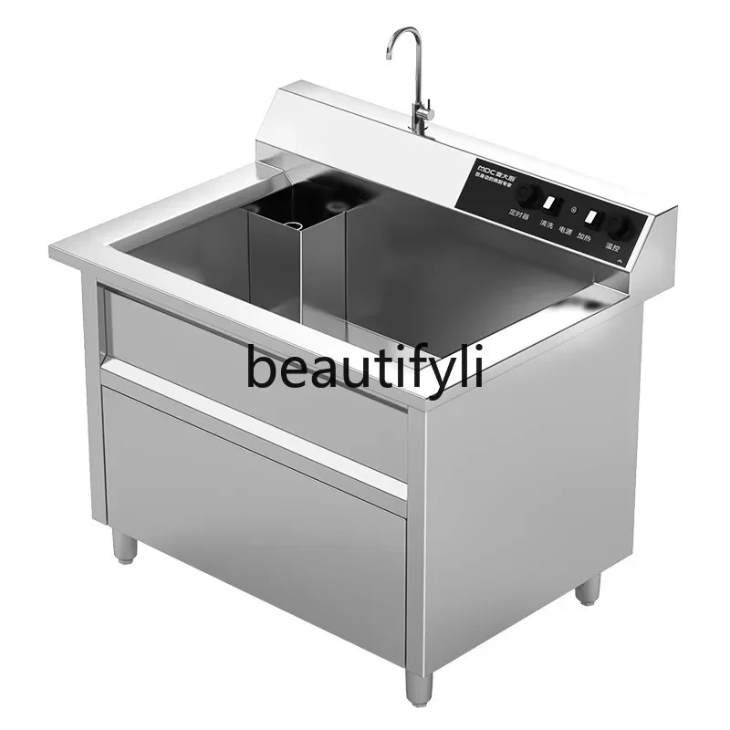 

Fully automatic ultrasonic cleaning machine for restaurant canteens and restaurants