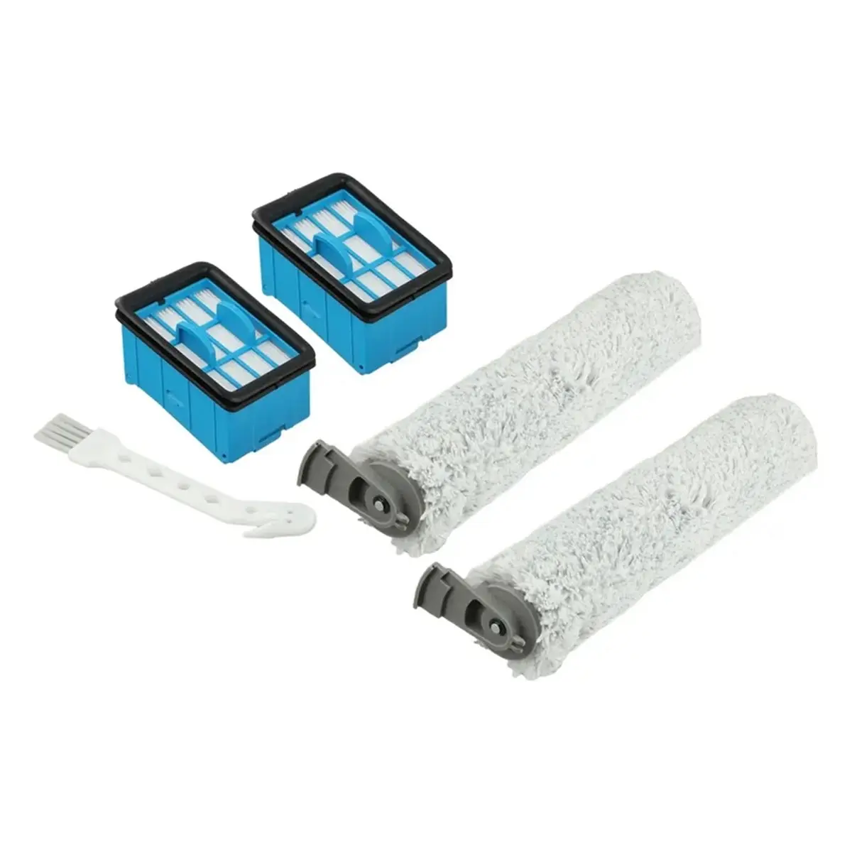 Homegood For Bissell CrossWave Omni Force 3912N/4046/3882 Vacuum Cleaner Accessories Replacement Roller Brush and Hepa Filters