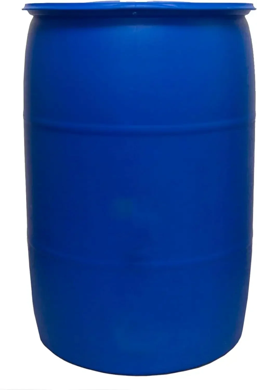 55 Gallon Stackable Tight Head Drum - Closed Lid Blue