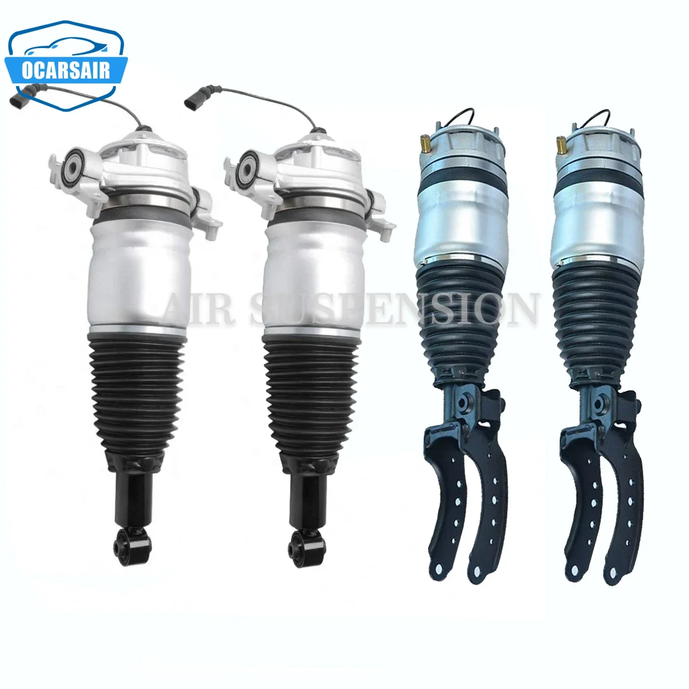 

4pcs Air Suspension strut Air Spring Shock Absorber For VW Touareg Porsche Cayenne 2011-2018 7P6601020K 7P6616039N 95835850410