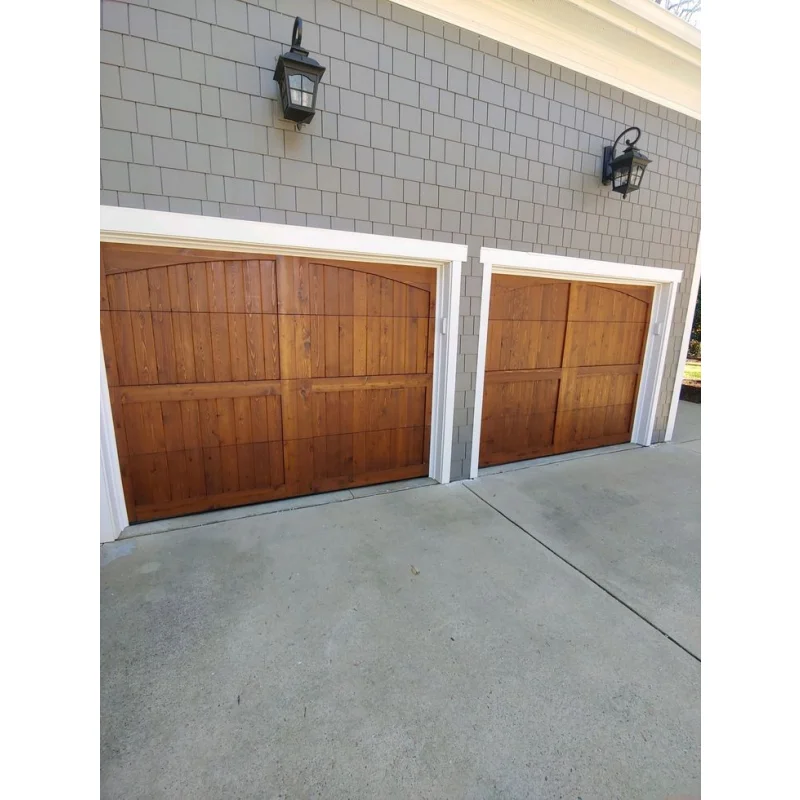 Customization Cheap Wholesale Automatic Custom Used Wooden Aluminum Sectional Garage Doors