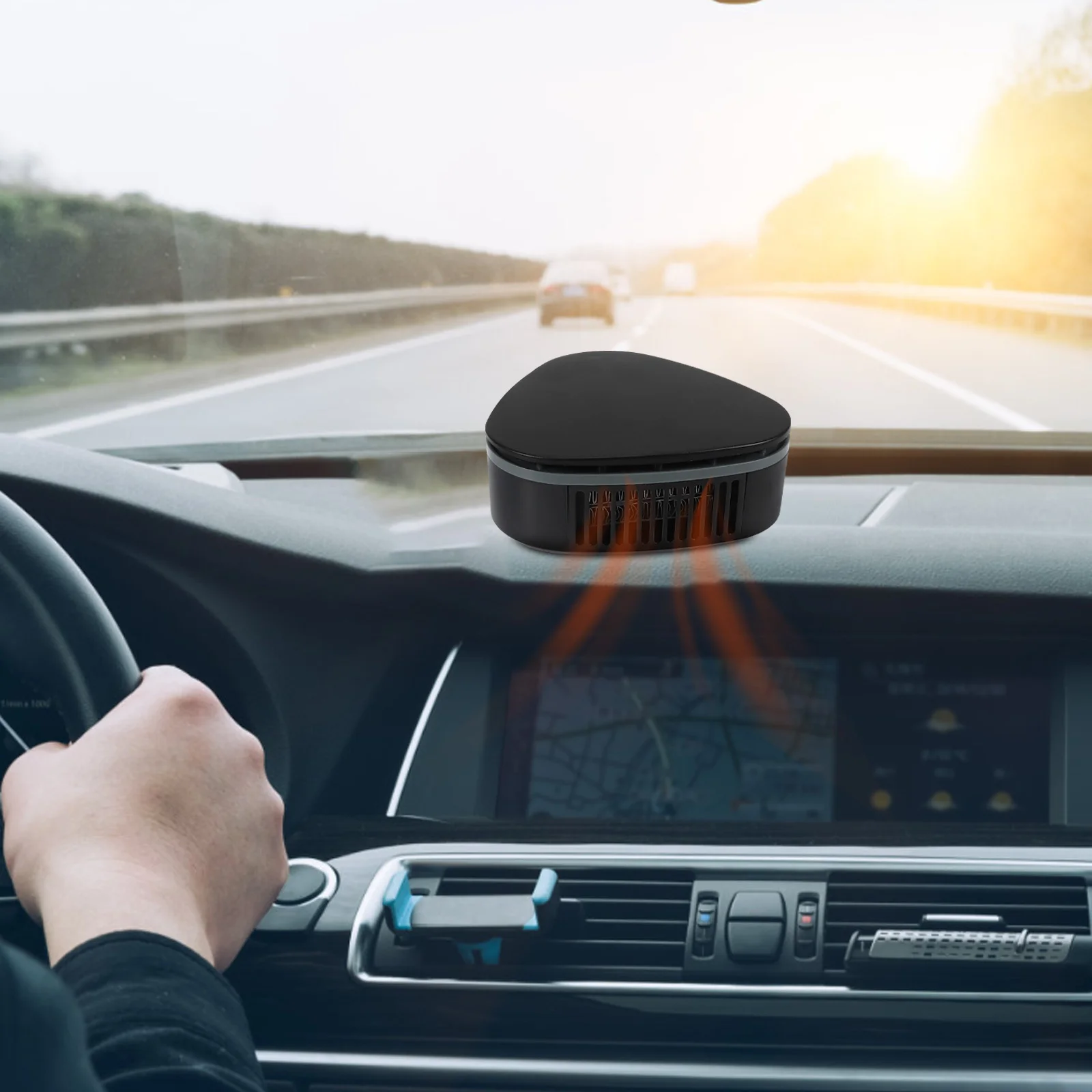 

Car Portable Heater Defroster Electric Auto Windshield Defogger Cooler Heater Fast Heating Small Vehicle Interior