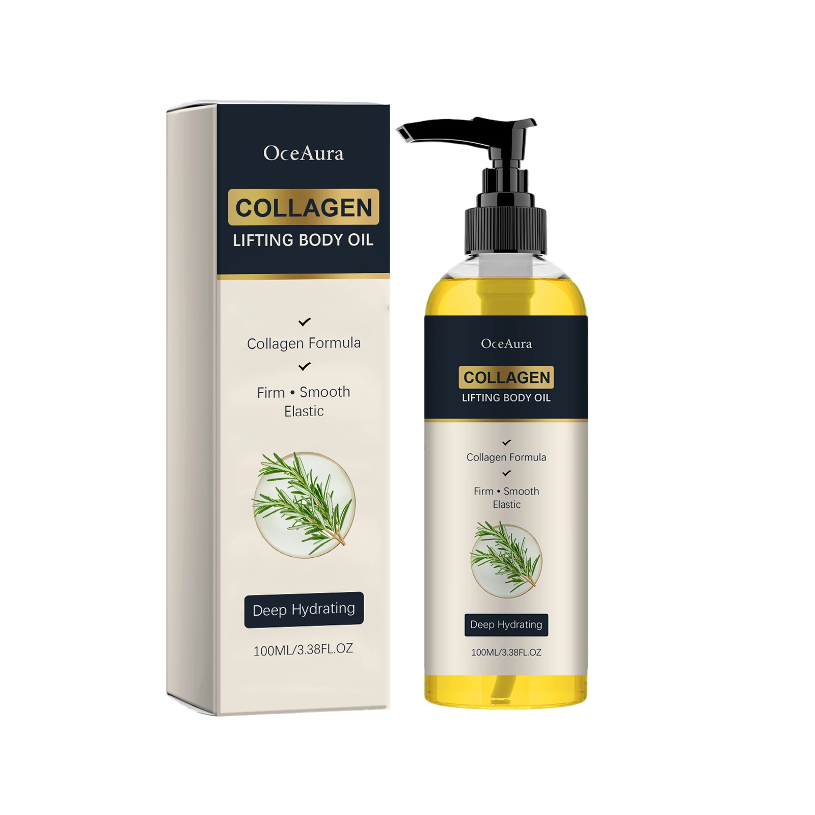Collagen Lifting Body Oil Improve Sagging Reduce Fine Lines Nourishing Enhance Elasticity Body Massage Essential Oil Skin Care