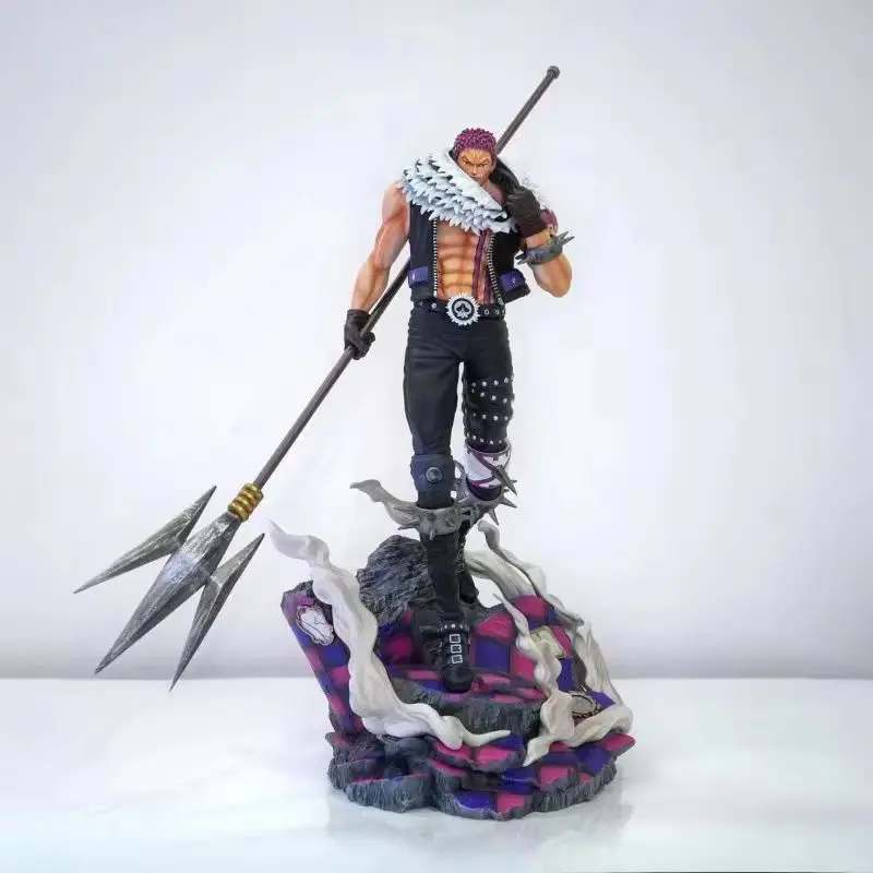 Figurka akcji Charlotte Katakuri z anime One Piece, 44 cm, model kolekcjonerski Gk, ozdoba świąteczna dla fanów animacji.