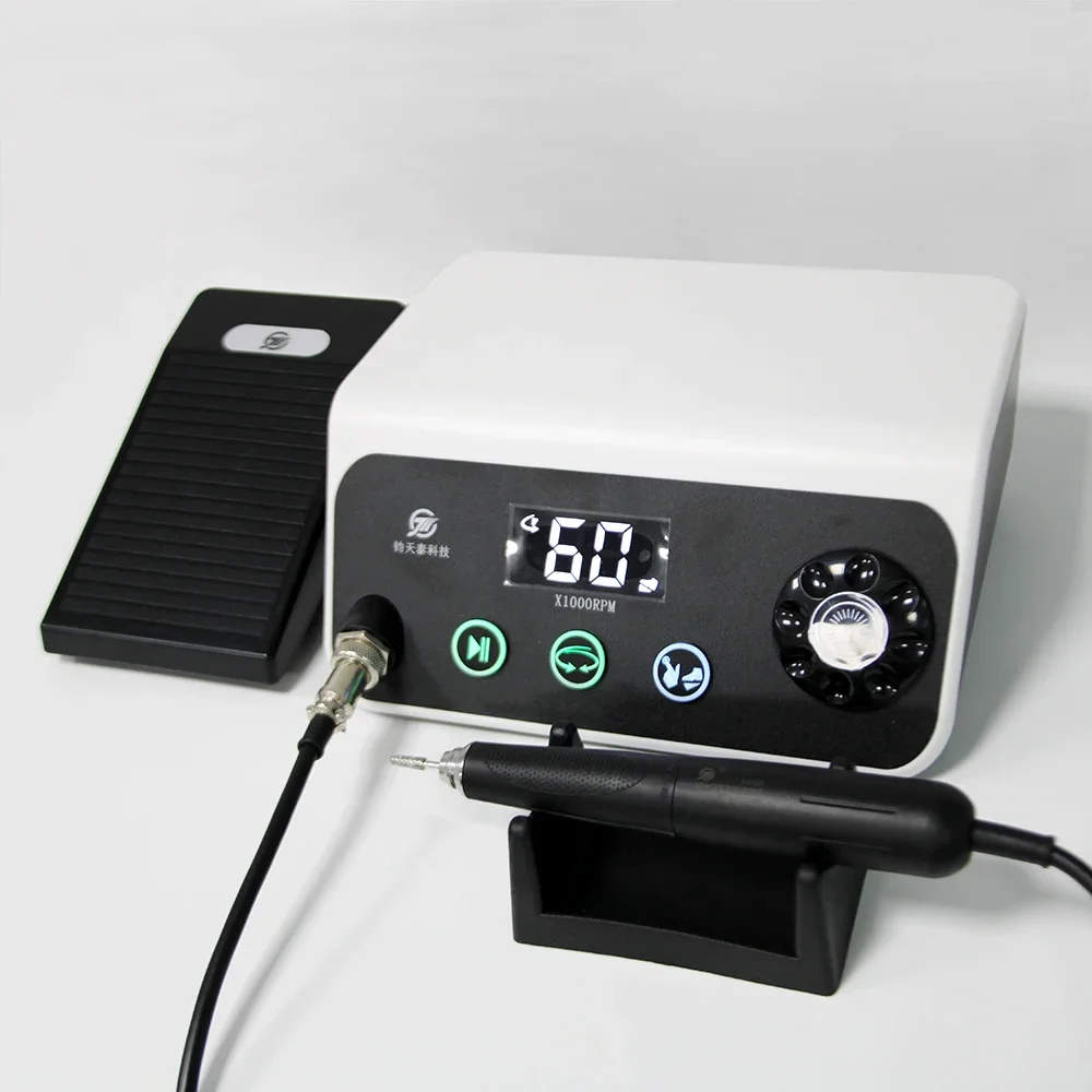 2023 Micro motor elétrico sem escova com iluminação LED de venda quente