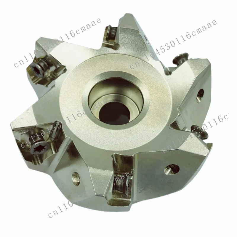 CNC High Hardness Fast Feed Face Milling Cutter Head Face Mill Head WNMU Milling Inserts Cutter MFWN 90 Degree