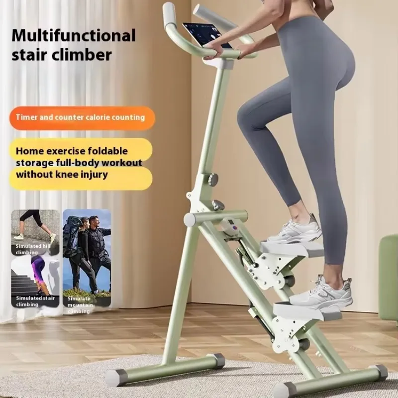 Multifunctional Commercial & Home Stepper Machine, Stair Climber Fitness Equipment with LCD Display