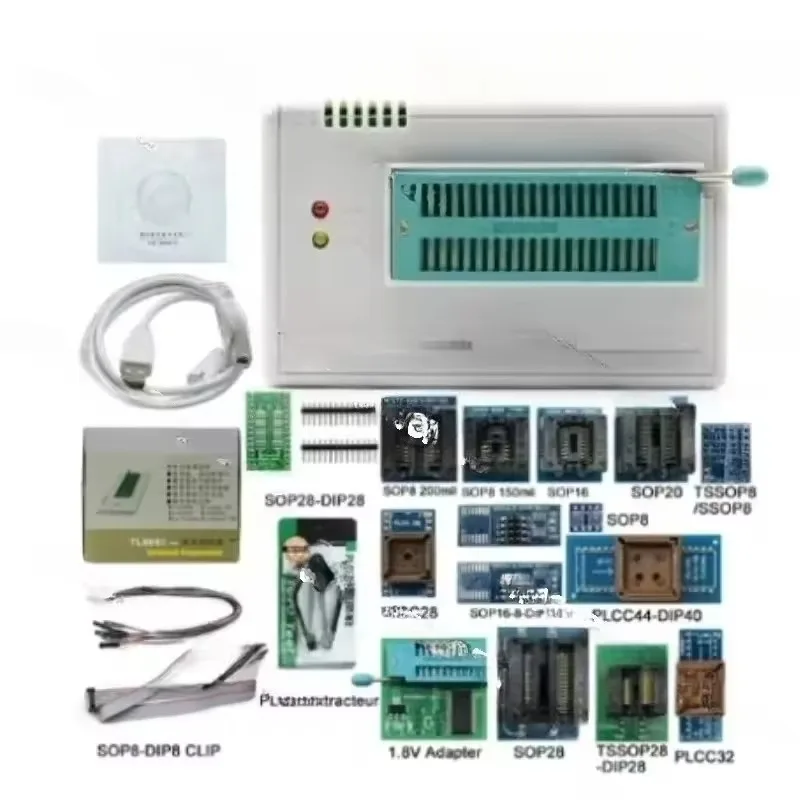 Universal Mini Pro Programmer TL866 II Plus | High-Speed USB Multi-Chip Programmer with 40-Pin ZIF Socket & ICSP Support