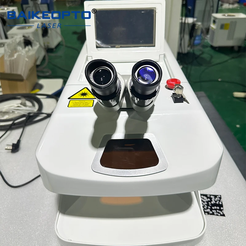BK-JW150E fiber laser spot welding machine 150W mini portable Jewelry welder jewelry pulsed fiber laser welding machine