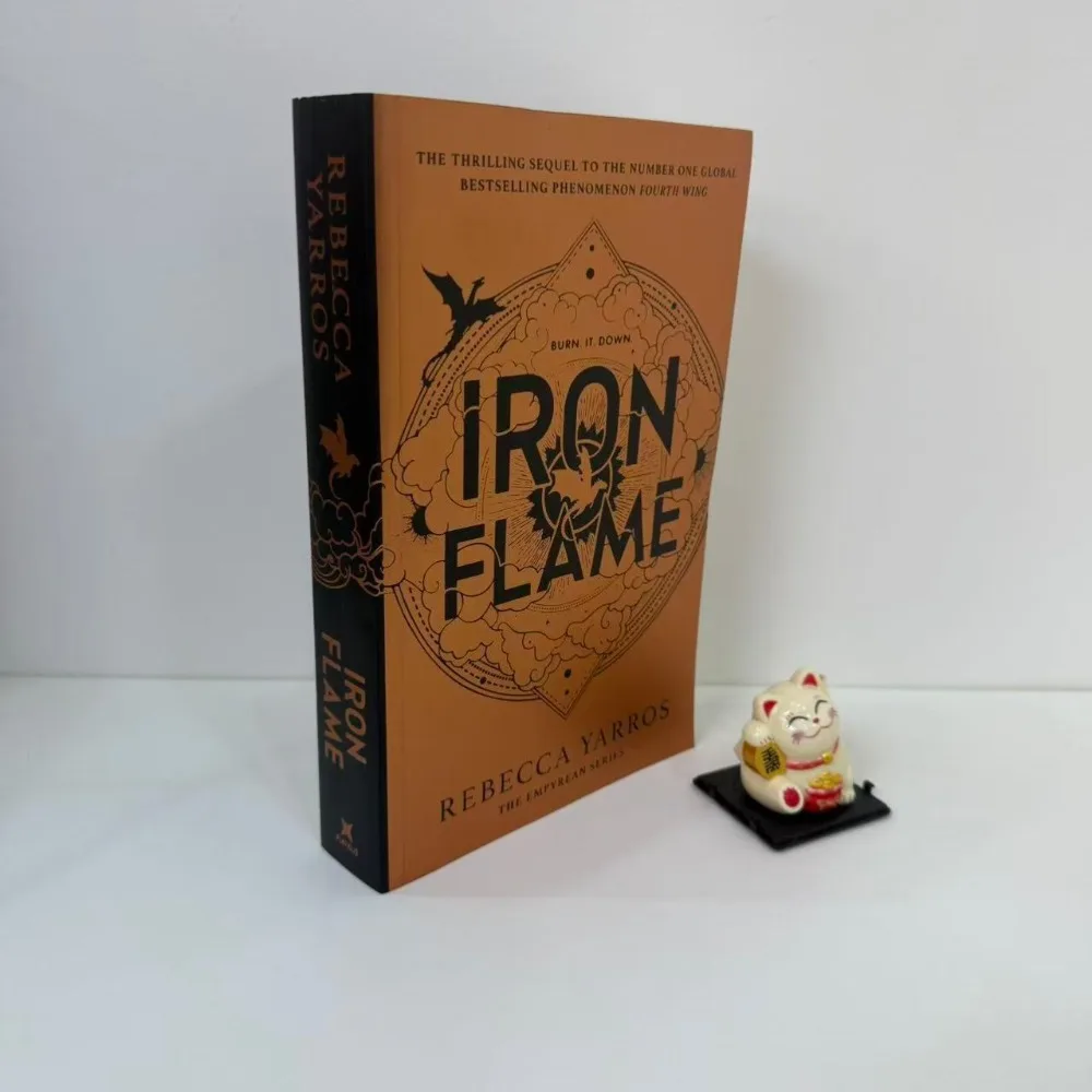 Iron Flame By Rebecca Yarros The Empyrean Book 2 Dragon Rider Fantasy Epic Betrayal, Power & War Sequel To Fourth Wing