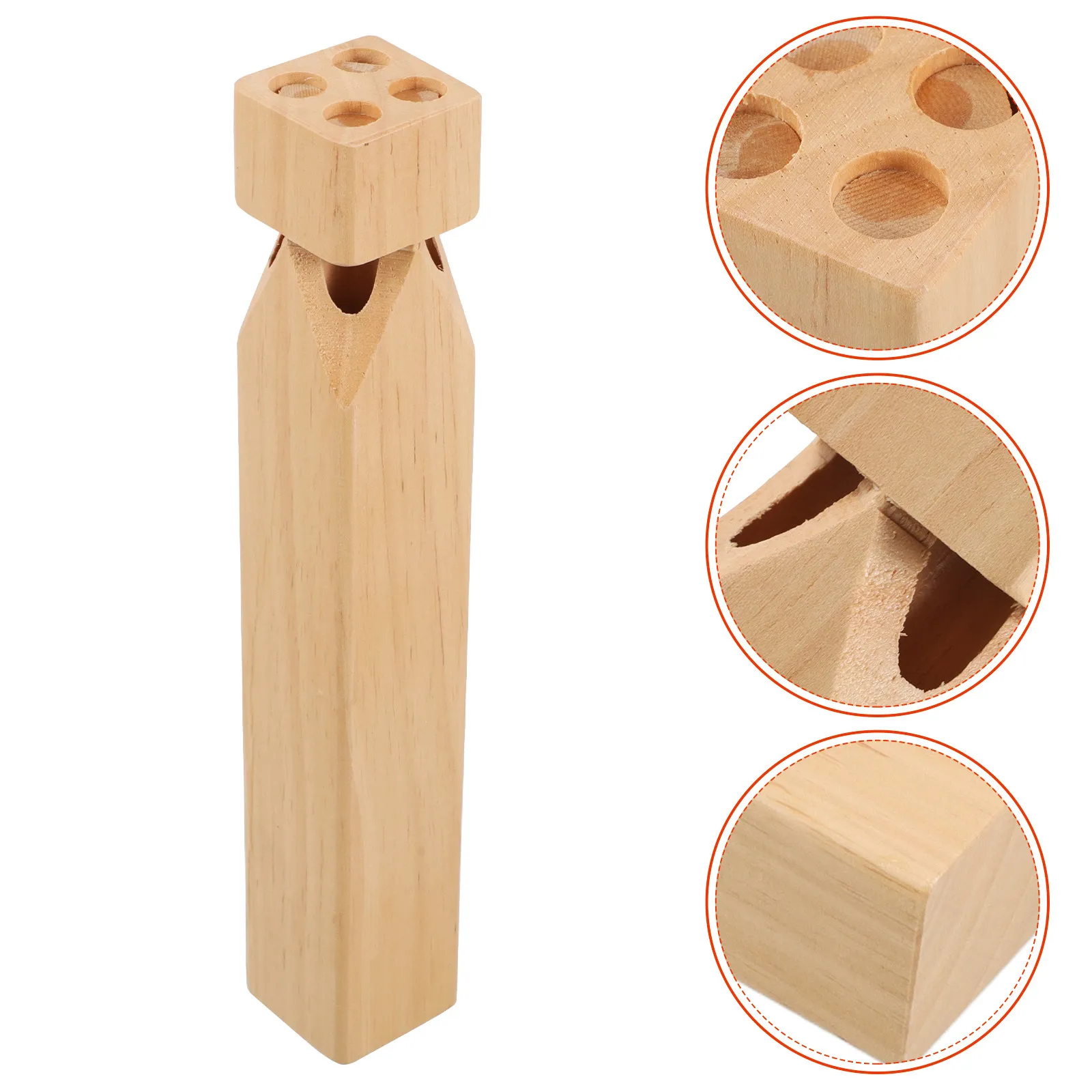 Wooden Train Whistle Oak Wood Realistic Train Horn Sounds Music Interest Development Party Favors Wooden Bird Whistle