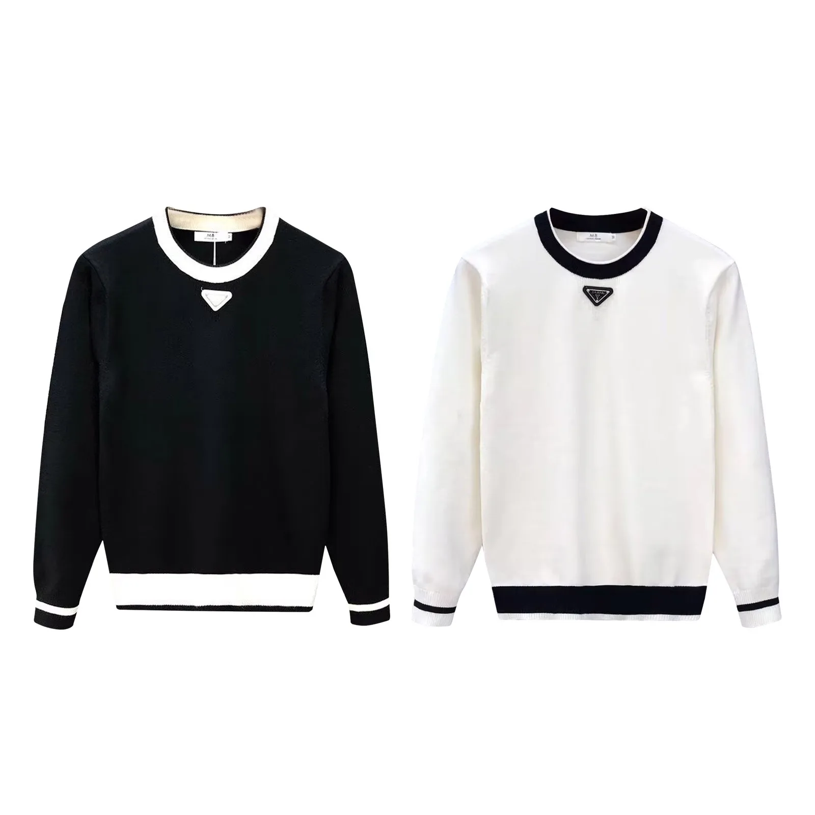 

Crewneck Sweater Men's Loose Top Solid Color simple fashion sweater male daliy outwear Warm Pullovers Casual Knitted Sweaters