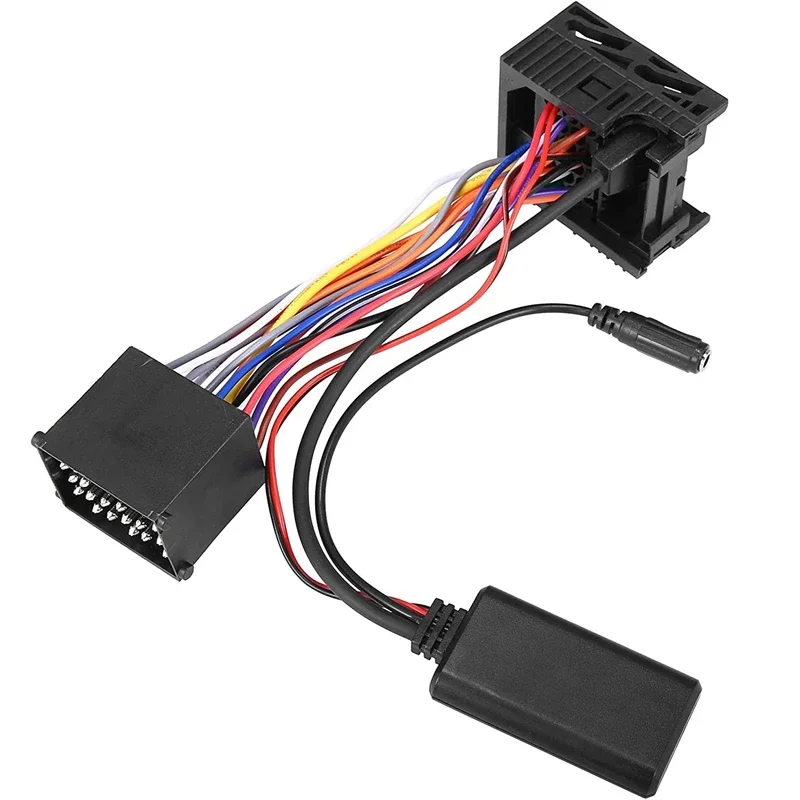 Business CD Bluetooth Music Audio Cable Car 10Pin Microphone Mic Handsfree Phone Call Adapter For BMW E46