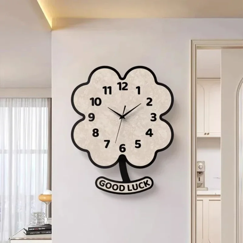 Wall Watch Design Cartoon Aesthetic  Mural Wall Clocks Living Room Ornaments Home Decor
