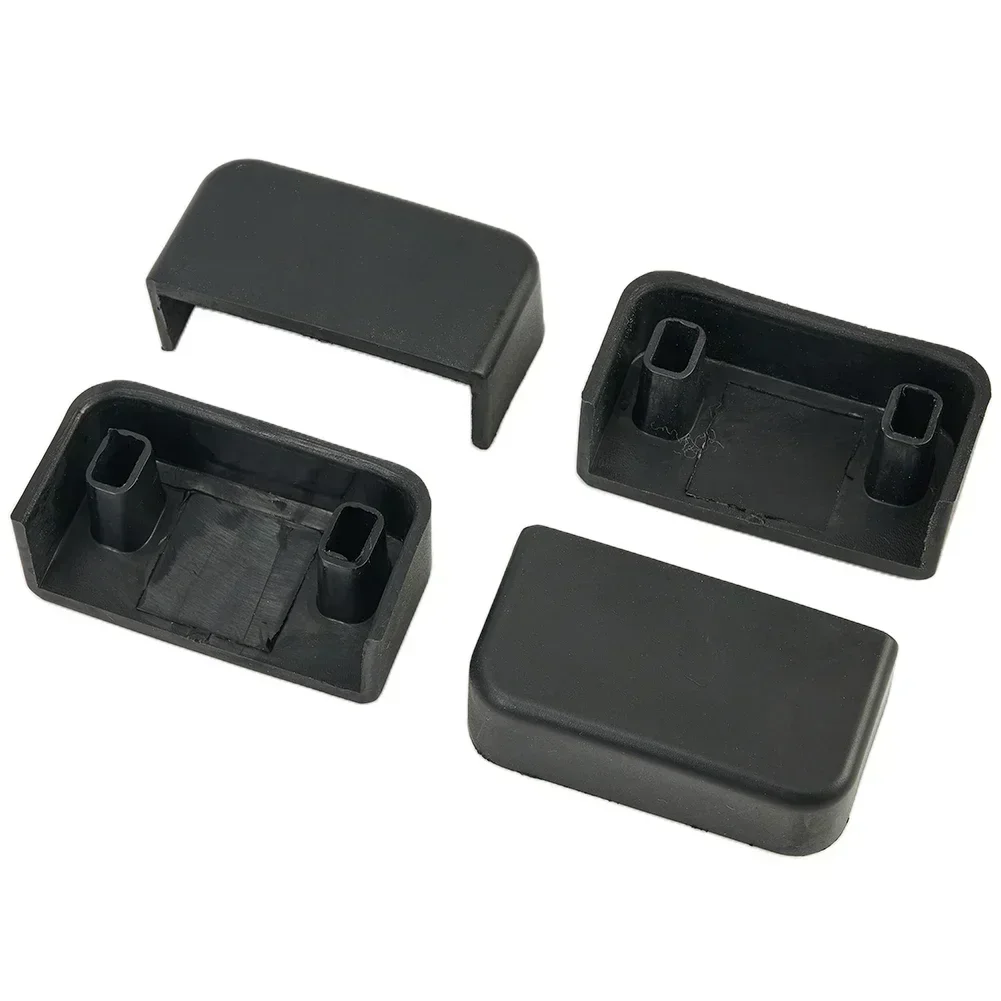 

Parts Rail Anti-kick Rubber Plug 4 Pcs Accessories Black For Tesla-Model Y 3 Rear Seat Replacement Slide Brand New