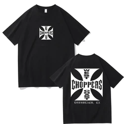 Summer Fashion T Shirt Women Men West Coast Choppers Print T-Shirt Casual Short Sleeve O-Neck Tshirt Vintage Clothing Tee