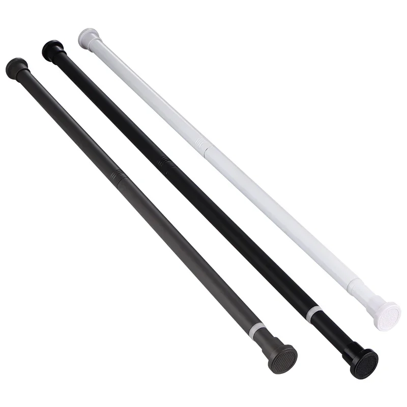 

Универсальная регулируемая занавеска для душа из нержавеющей стали, 1 шт., 50-80 см, телескопическая сушилка для одежды без сверления для балкона, ванной комнаты