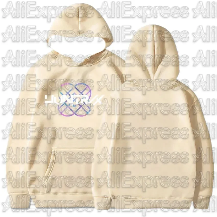 

KPop Demon Hunters Huntrix Logo Hoodie Men's Loose Movie Print Hoodie Hot Selling Pattern Autumn/Winter Hoodie Men's Top