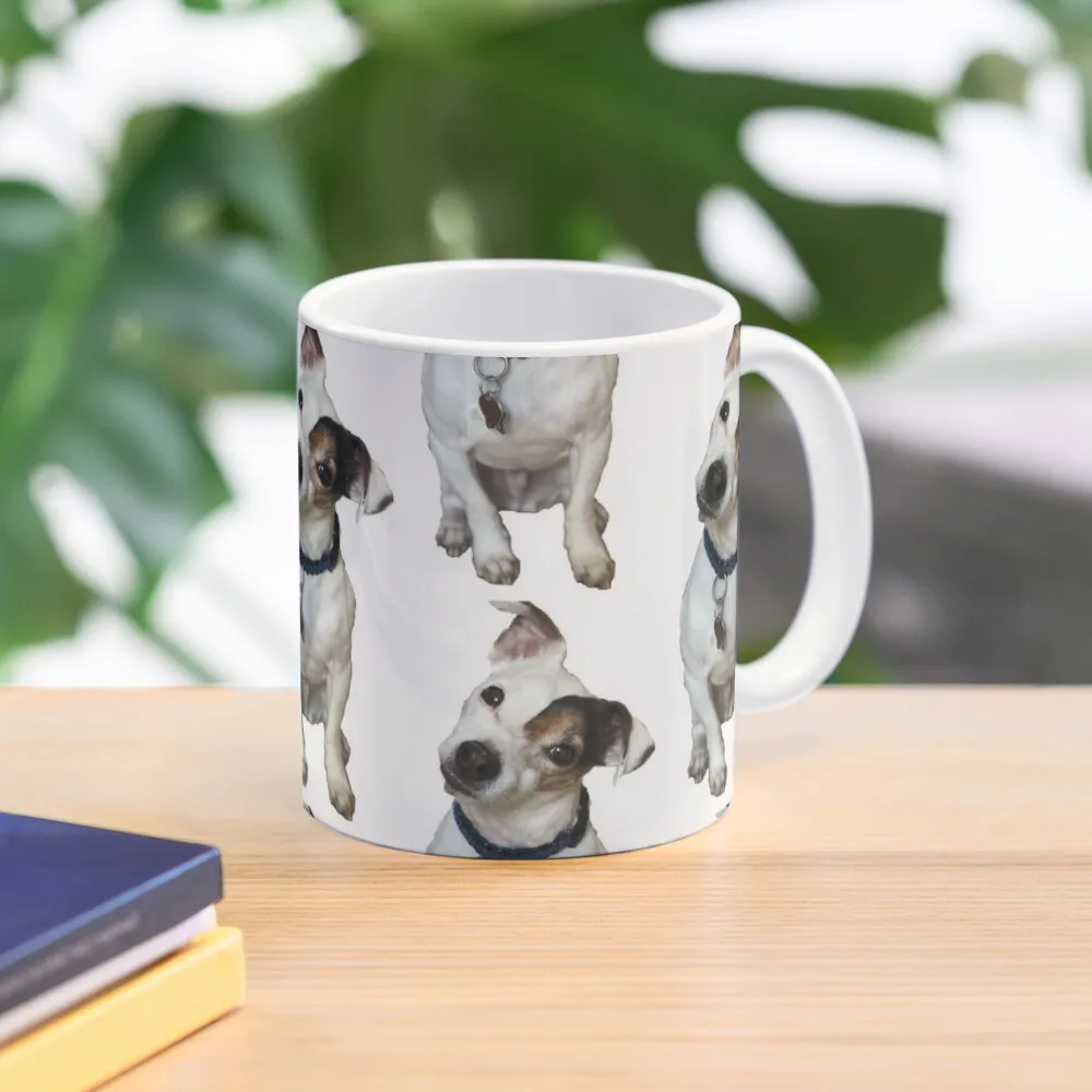 

Jack russell terrier Coffee Mug Pottery Cups