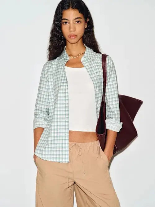 2026 Autumn New Arrival Goddess Cool Fashion Long Sleeve Shirt Colorful Plaid 3D Printed Shirt Daily Commuting Streetwear Top