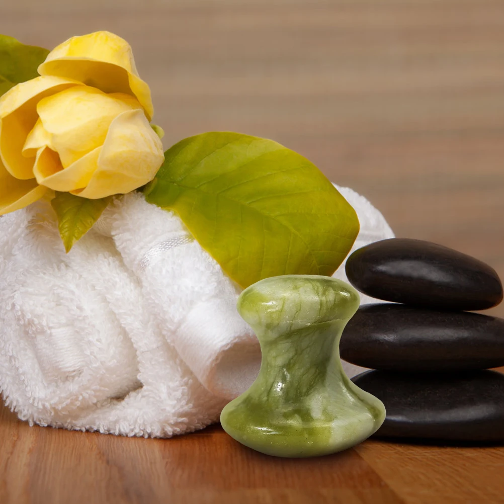 ملحق تدليك الوجه كشط الحجر دائم العملي علاج ميريديان أداة مصقولة للعيون الشفاه الجبين