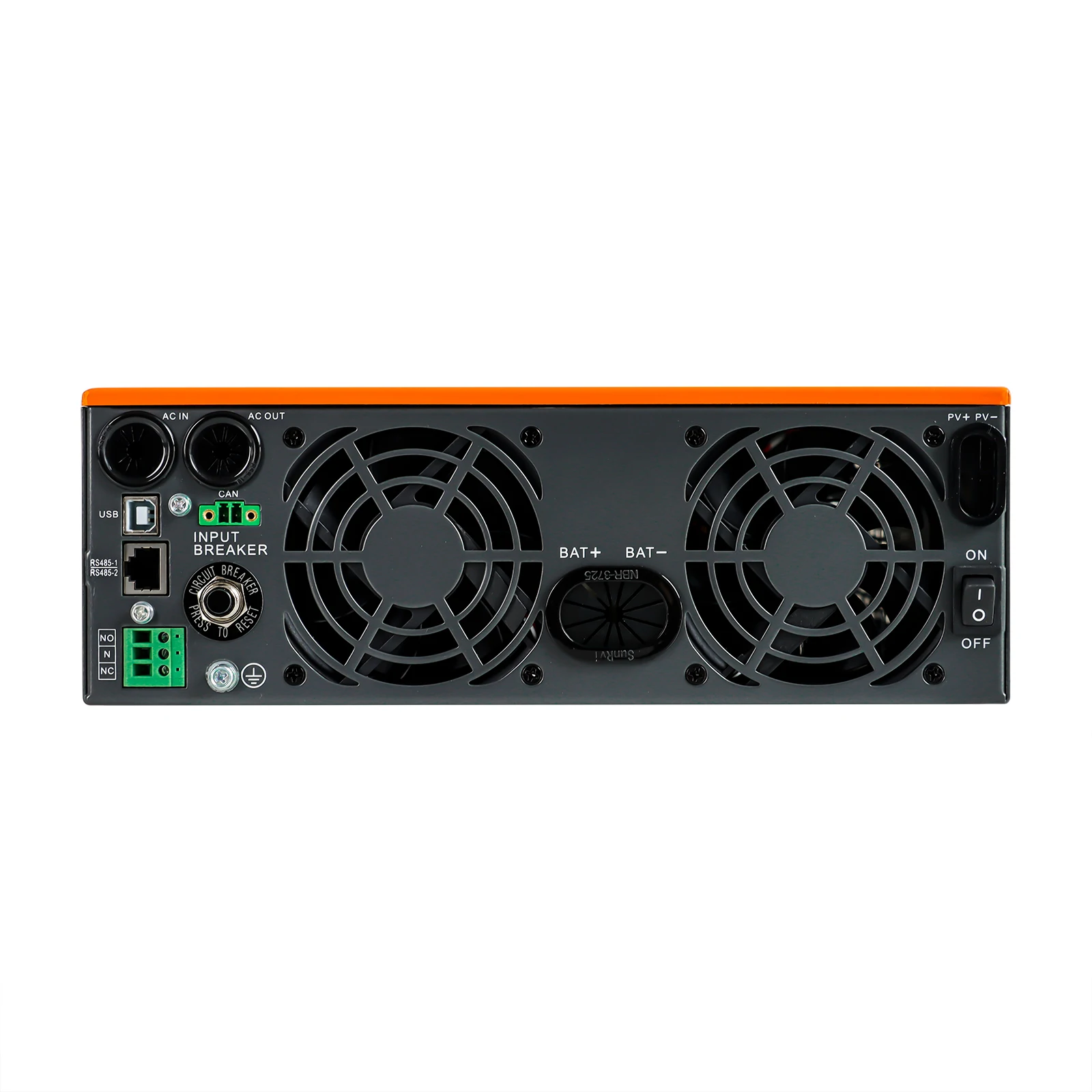 

3KW 24Vdc Single Phase Pure Sine Wave Inverter 120Vac 80A Charging Current Hybrid Solar Inverter